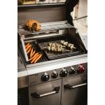 Enders zománcozott  öntöttvas Plancha tálca Kansas II Pro és Monroe Pro grillsütőkhöz