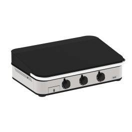 PLANCHA rostlap ENOSIGN 80 INOX / Fekete  3 égős gázgrill