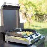 Plancha rostlap Fusion 60 INOX 2 égős gázgrill 