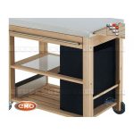 Mobilot Fa grillkocsi