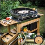 Mobilot Fa grillkocsi