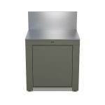 Zsályazöld kültéri konyhaelem