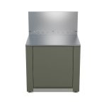 Zsályazöld kültéri plancha konyhaelem