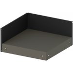 Kültéri konyha  - 5 szürke acél kültéri konyhaelemmel